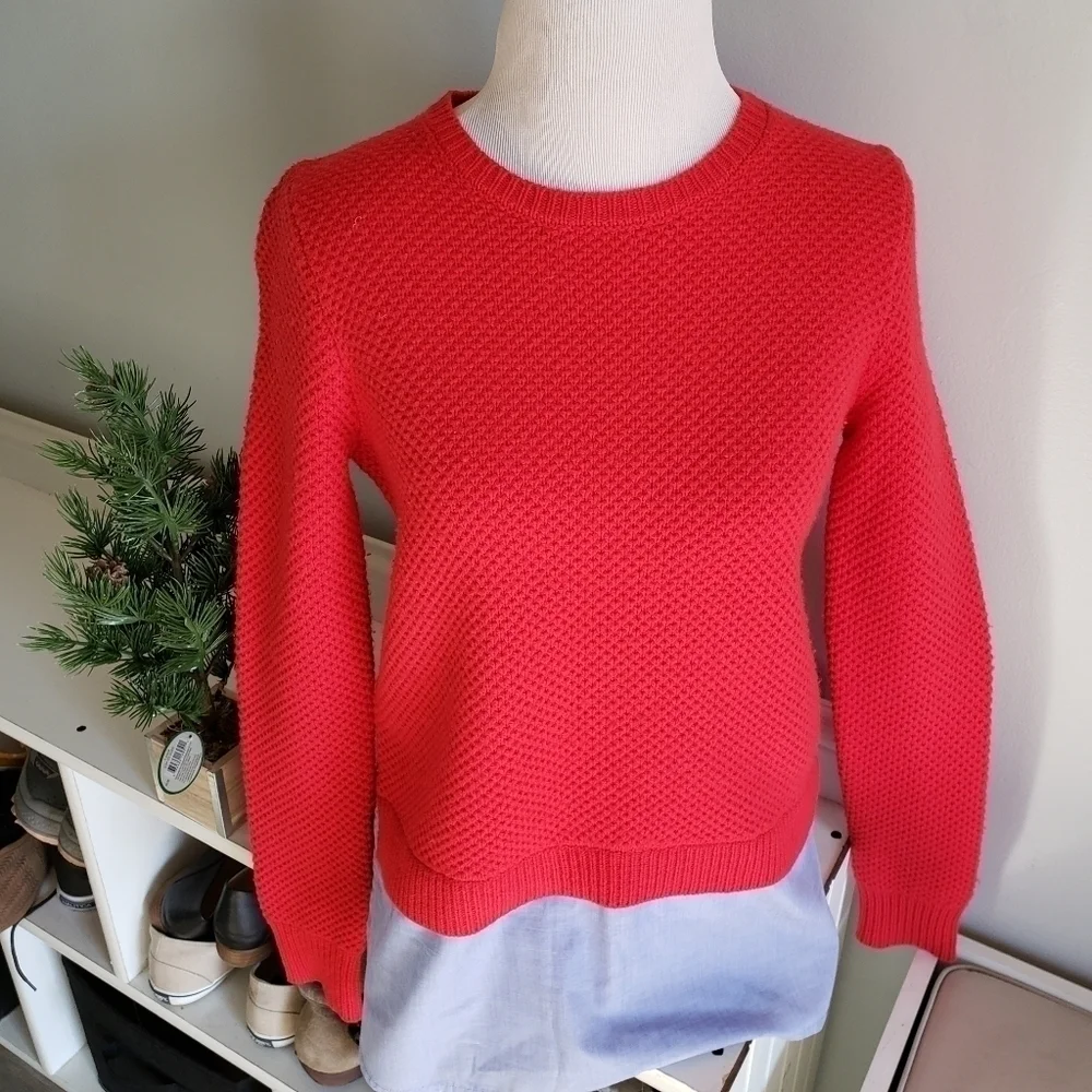 J. Crew Wool Holiday Sweater